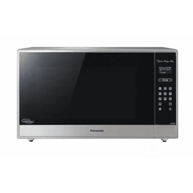 Open Box – Panasonic NN-SE985S 2.2 Cu. Ft. Cyclonic Wave Inverter Countertop Microwave Oven, 1250W, Stainless Steel