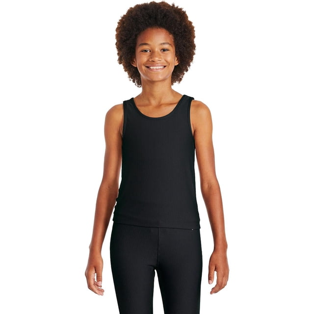 Athletic Works Girls' Rib Tank Top