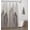 Grey, variant on 72x84 Inches Eucalyptus Shower Curtain – Watercolor Plants Spring Sage Leaves Botanical Leaf Floral Fabric – Waterproof Polyester with Hooks – Elevate Your Bathroom with Artistic Nature Beauty