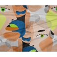thumbnail image 5 of oneOone Polyester Spandex Light Beige Fabric Abstracts Sewing Craft Projects Fabric Prints By Yard 56 Inch Wide, 5 of 5