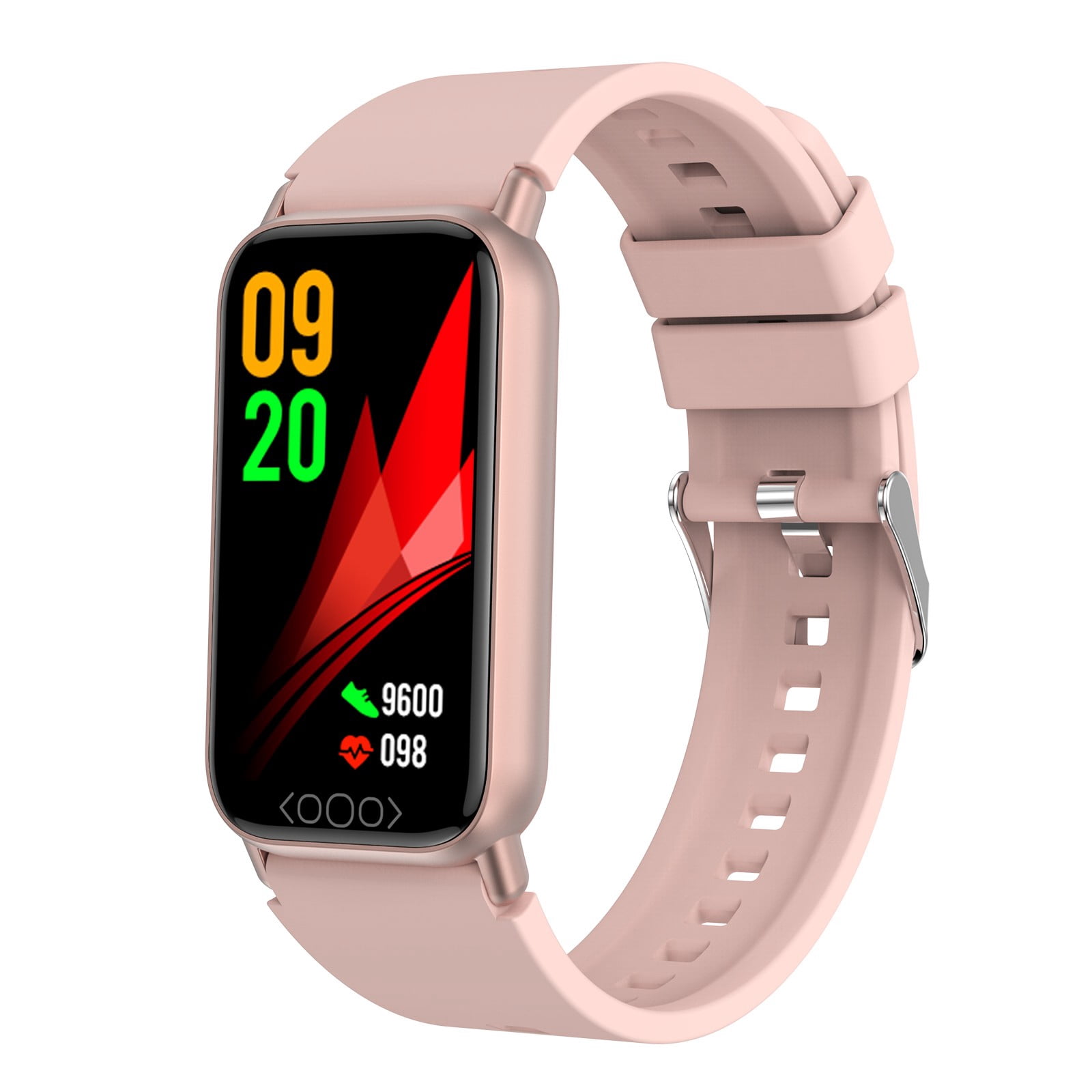 Cagogo under $5 Smart Watch, TK72 Smart Watch Bluetooth Calling Smartwatch, Stainless Steel Strap Fitness Tracker, Heart Rate Sleep Monitor, IP68 Waterproof Smart Watch, Sport Watch for Android iOS