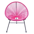 thumbnail image 3 of ACAPULCO CHAIR Chaise en fil de fer rose ENSEMBLE DE 2, 3 of 3