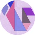 thumbnail image 1 of Ahgly Company Tapis Rond Lavable en Machine Intérieur Transitionnel Fleur Rose, 6 Pieds Rond, 1 of 7