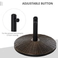 thumbnail image 4 of Outsunny 19" Round Umbrella Base, 4 of 8