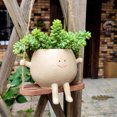 thumbnail image 1 of Pot de Jardinière Suspendu avec Corde pour Jardin, 1 of 8
