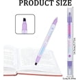 thumbnail image 3 of Ballpoint Pen 10Pcs Erasable Highlighters 10 Color Changing Highlighter Pens Double Tip Highlighters No Bleeding Highlighter Markers Smooth Writing Book Journaling for Planner Canvas Paint 10Ml Gel P, 3 of 9