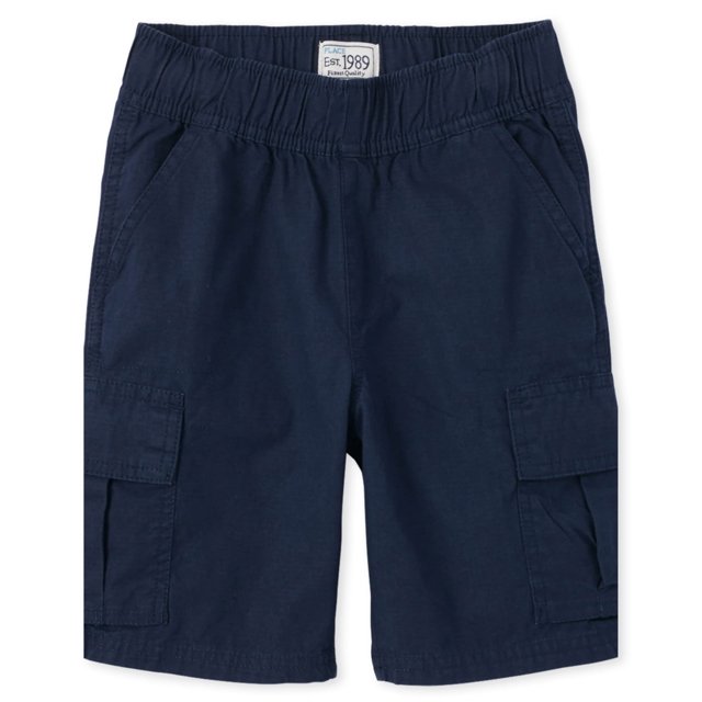 The Children's Place Shorts Cargo à Enfiler pour Garçons, Coupe Ajustée, Tide, 5