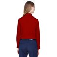 thumbnail image 2 of Ash City - Core 365 Ladies' Operate Long-Sleeve Twill Shirt, 2 of 2
