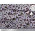 thumbnail image 2 of Soimoi Poly Georgette Fabric Flower Artistic Printed Craft Fabric by The Yard 42 Inch Wide, 2 of 3