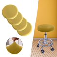 thumbnail image 4 of GROWTH TANK Bar Stool Covers Round Washable Protector Stool Slipcover for 12-18 inch Chair yellow, 4 of 9