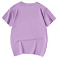 thumbnail image 4 of Hauts pour Filles Décontractés Imprimés Col Rond Manches Courtes pour Filles - et T-Shirts Confortables pour un Usage Quotidien, 4 of 6