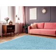 thumbnail image 4 of New Flokati 1400gr 8' x 10' Area Rug, Pastel Blue, 4 of 6