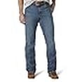 thumbnail image 3 of Wrangler Jean Coupe Bottillon Rétro Ajusté pour Homme, Usé, 30W x 34L, 3 of 4