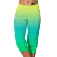 thumbnail image 1 of Yuyuzo Womens Capri Pants High Waisted Drawstring Sweatpants Running Gym Cropped Trousers with Pockets, 1 of 6