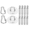 thumbnail image 1 of Hammock Fixing Set, Hammock Hanging Kit Easy To Install Stainless Steel 1000KG Bearing  For Ceiling Mounting For Hammock For Swing Hanging, 1 of 8