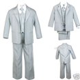 thumbnail image 1 of BABY, TODDLER & BOY WEDDING  PARTY FORMAL no tail TUXEDO SUIT LT. GRAY  S -20, 1 of 7