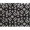 thumbnail image 4 of oneOone Georgette Viscose Fabric Geometric Block Print Fabric By Yard 42 Inch Wide, 4 of 4