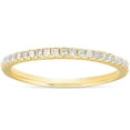 thumbnail image 1 of Diamond Wedding Ring Womens Stackable Band 10k Yellow Gold, 1 of 3