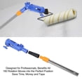 thumbnail image 4 of Paint Roller Brush Extension Pole, Efficient Practical 180 Degree Rotatable Paint Brush Extender  for Corner Painting, 4 of 7