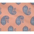 thumbnail image 4 of oneOone Cotton Flex Fabric Paisley Block Printed Craft Fabric BTY 40 Inch Wide, 4 of 4
