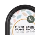 thumbnail image 4 of DesignOvation Maynor Arch 5x7 Black Picture Frame, 4 of 9