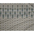 thumbnail image 4 of oneOone Tissu Polyester Lycra Rayé & Paisley Ikat Imprimé 1 Yard 56 Pouces de Large, 4 of 4