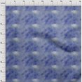 thumbnail image 4 of oneOone Cotton Poplin Medium Blue Fabric Abstract Smoke Sewing Craft Projects Fabric Prints By Yard 56 Inch Wide, 4 of 5