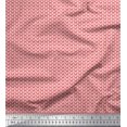 thumbnail image 1 of Soimoi Velvet Fabric Dot & Paisley Print Fabric by Yard 58 Inch Wide, 1 of 1