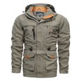 thumbnail image 2 of Men's Jacket Mid-length Casual Outdoor Hooded Plus Size Jacket Spring And Autumn Clothes, 2 of 6