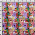 thumbnail image 4 of oneOone Cotton Poplin Amethyst Fabric Abstracts Sewing Craft Projects Fabric Prints By Yard 56 Inch Wide, 4 of 5
