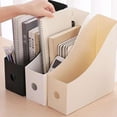 thumbnail image 3 of Magazine Holder - (3 Pack)  Sturdy Magazine Holder  Magazine Organizer  Magazine Storage Box  Use Magazine File Organizer as Book Bins or Magazine File Holder, 3 of 9