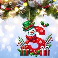 thumbnail image 3 of Bdday 26 Letters Christmas Tree Decoration Pendant Christmas Tree Ornaments Personalized DIY Christmas Ornaments Christmas Decoration Xmas Tree Hanging Decor Feature, 3 of 4