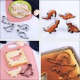 thumbnail image 4 of Miangastore 8Pcs Stainless Steel Cookie Cutters Dinosaur Shape Biscuit Molds Baking Tools, 4 of 8
