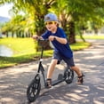 thumbnail image 2 of HOMCOM Kids Scooter Street Bike Bicycle for Teens Ride on Toy w/ 12'' Tire for 5-12 Year Old Black, 2 of 9