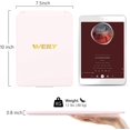 thumbnail image 4 of Miroir de Maquillage avec Lumières mAh USB Rechargeable Miroir de Maquillage Éclairé Écran Tactile Couleurs Réglables Lumières LED Compact Miroir de Voyage pour Filles Femmes (Rose), 4 of 8