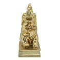 thumbnail image 2 of Sagebrook Home 15089 S/2 POLYRESIN ELEPHANT BOOKENDS, GOLD, 2 of 3