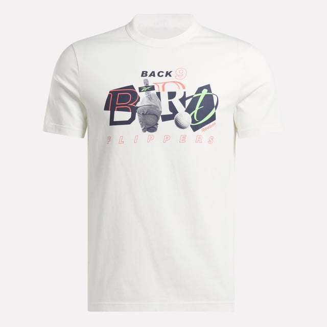 Reebok Men's Gs Golf Bird Flipper Tee In Chalk M/M REG