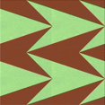 thumbnail image 1 of Ahgly Tapis d'Intérieur Lavable en Machine Carré Vert, 4 Pieds Carré, 1 of 7