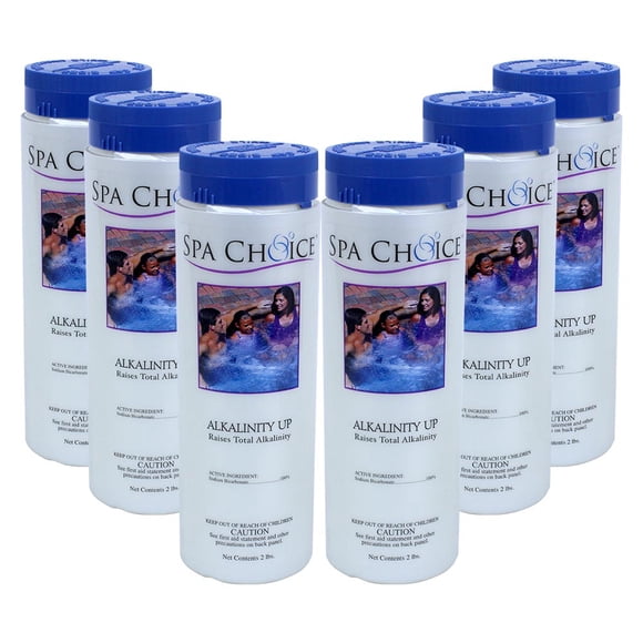 SpaChoice 472-3-4021-06 Alkalinity Up for Spas and Hot Tubs, 2-Pounds, 6-Pack