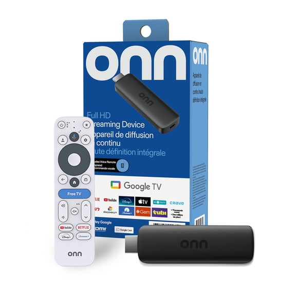 Onn. Google TV Full HD Streaming Device