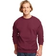 thumbnail image 1 of Hanes Chandail à Col Rond pour Adulte en Coton Ultime, S, Bordeaux, 1 of 1