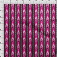 thumbnail image 3 of oneOone Coton Popeline Rayé & Imprimé Ikat Géométrique Tissu à Coudre BTY 42 Pouces de Large, 3 of 4