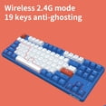 thumbnail image 3 of Wireless Dual-mode Mechanical Keyboard 19 Keys Anti-ghosting Keyboard, 3 of 9