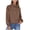Coffee, variant on EQWLJWE Women'S Cowl Neck Oversized Sweatshirts Hoodies ,Turtleneck Sweaters For Women,Women'S Turtleneck Long Sleeve Shirt,2024 Fall Trendy Pullover Preppy Clothes Cute Teen Girls Outfits