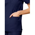 thumbnail image 3 of Adar Uniformes Médicaux Unisexes Universels - Ensemble de Sarrau Unisexe à Cordon, 3 of 7