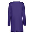 thumbnail image 5 of AherBiu Womens Cardigan Tops Long Sleeve Open Front Mid-Long Outwear with Pockets Spring Clothes, 5 of 5