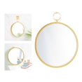 thumbnail image 3 of veasfak Round Hanging Mirror Metal Frame Decorative Mirror Dressing Table Makeup Mirror S, 3 of 9