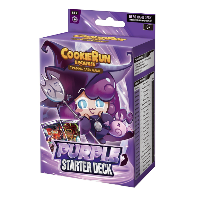 COOKIERUN BRAVERSE - BRAVE BEGINNING - DECK de Démarrage Violet (Anglais)