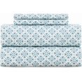 thumbnail image 1 of King Size Bed Sheets Piece Floral Pattern Sheets King Deep Pocket Sheet Grey Lotus, 1 of 8