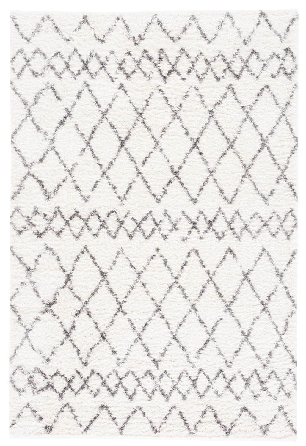 SAFAVIEH Berber Avery Tapis Géométrique Shag